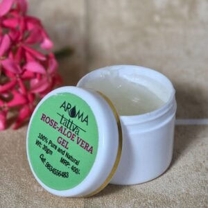 Aroma tattva rose aloe vera gel
