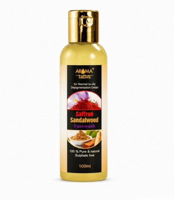 img3 Aroma tattva saffron sandalwood facewash