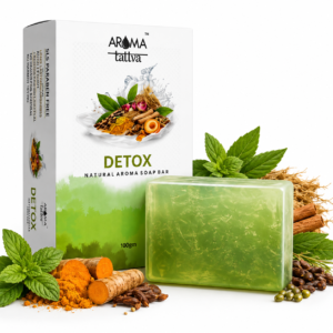 Detox Main Image Aroma Tattva DETOX Natural Aroma Soap Bar – 100g