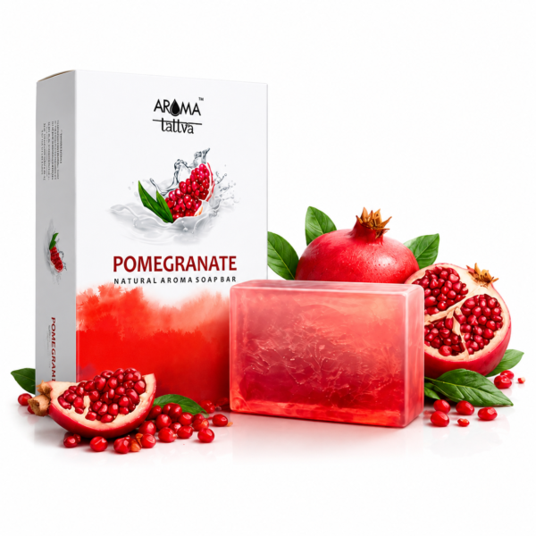 MAIN IMG Aroma Tattva Pomegranate Natural Aroma Soap Bar – 100g